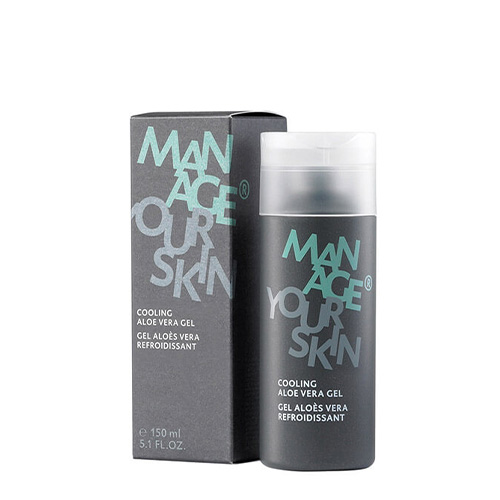 Verkoelende gel moisturizer van Manage Your Skin met aloe vera Verpakking-cooling-aloe-vera-gel
