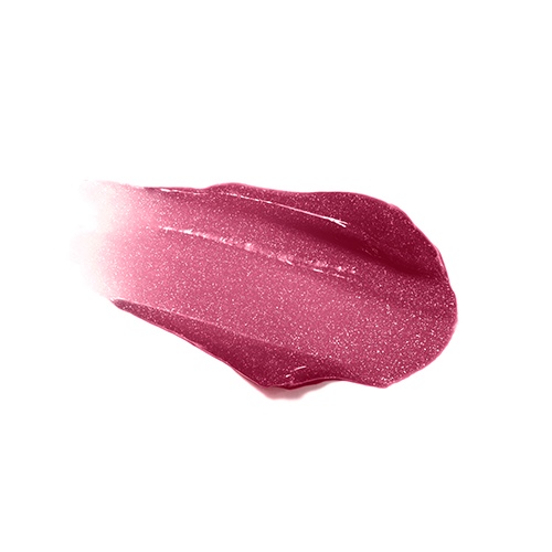 Glanzende textuur veeg van de Jane Iredale HydroPure Hyaluronic Lip Gloss Candied Rose