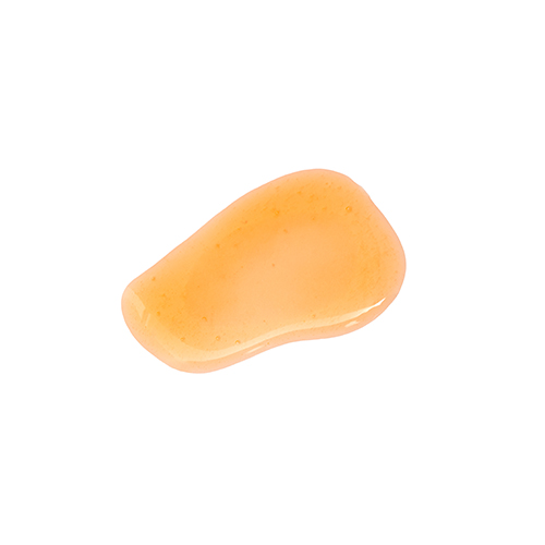 Textuur van Lip Oil Cent pur Cent in de kleur Honey