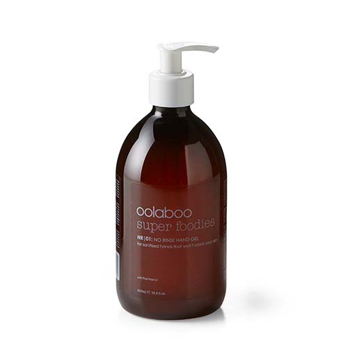 OOLABOO NR 01 no rinse hand gel 500ml OOLABOO NR 01 no rinse hand gel 500ml