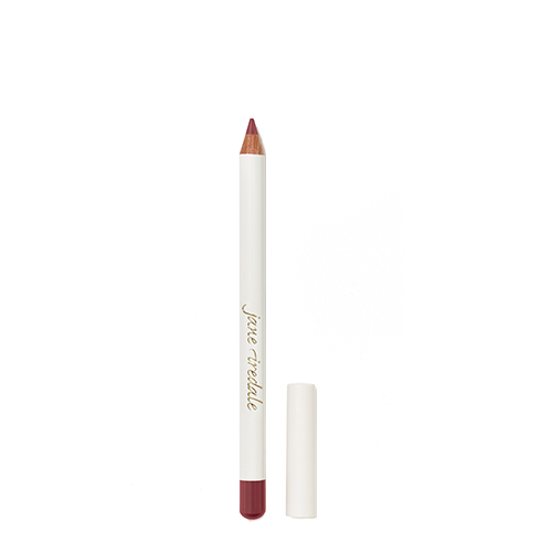 Geopend Jane Iredale Lip Pencil Rose met de punt en losse dop zichtbaar.