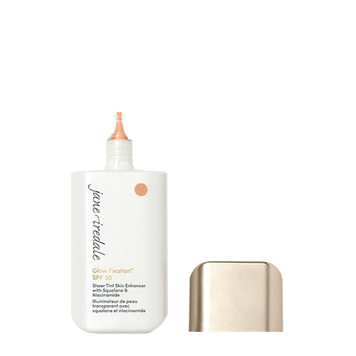 Flesje Jane Iredale Glow Fixation met losse gouden dop
