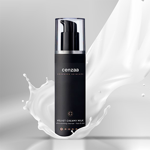 Cenzaa Velvet Creamy Milk 3-in-1-reinigingsformule-van-cenzaa