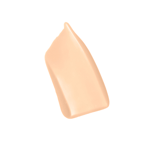 Veeg van de getinte formule Jane Iredale Glow Fixation in de lichte tint Fair to Light