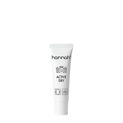 kleine witte tube active dry op witte achtergrond