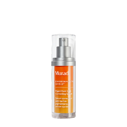 Murad Environmental Shield Rapid Dark Spot Correcting Serum flacon tegen witte achtergrond
