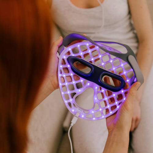Lume + LED Therapy Mask blauw licht Likami-led-masker-blauw-licht