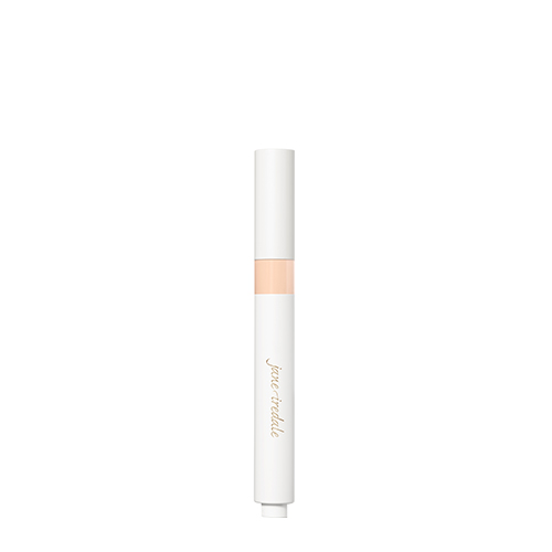 Witte verpakking van de Jane Iredale Skintuition Brightening Under Eye Concealer in de lichte kleur F1