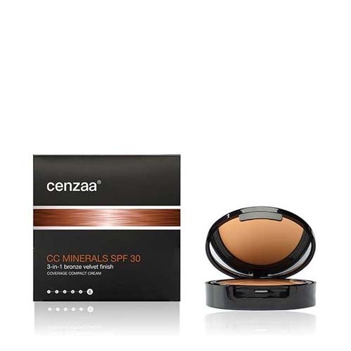 Cenzaa CC Minerals SPF30 - Bronze Velvet Finish