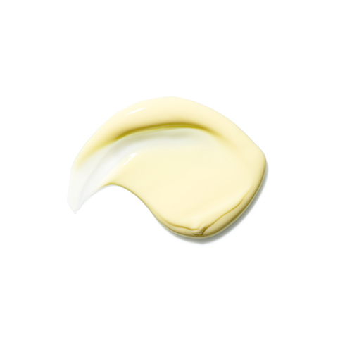 De gele textuur van HydroPeptide Radiance Mask