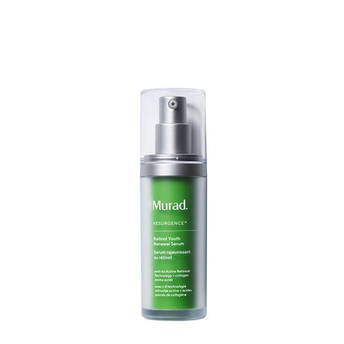 Flesje Murad Retinol Youth Renewal Serum van 30ml op een witte achtergrond