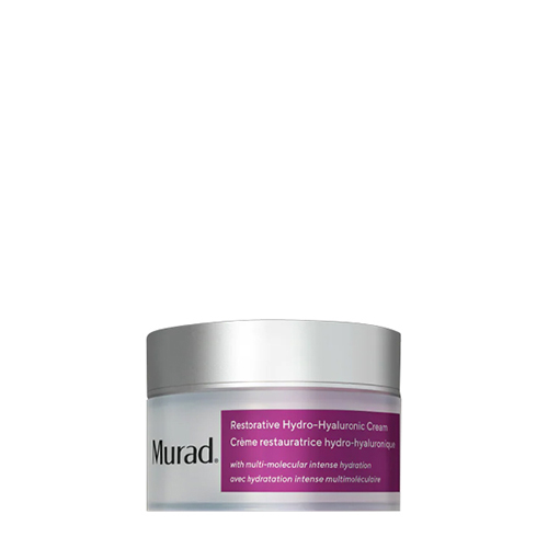 Verpakking van Murad Restorative Hydro-Hyaluronic Cream op een witte achtergrond