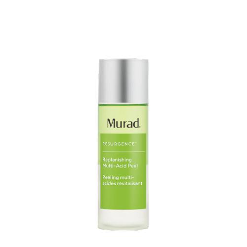 Murad Replenishing Multi-Acid Peel flacon op een witte achtergrond