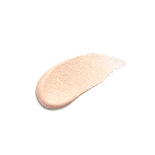 Een close-up swatch van de romige, lichtroze textuur van het Natura Bissé C+C Vitamin Soufflé Masker.