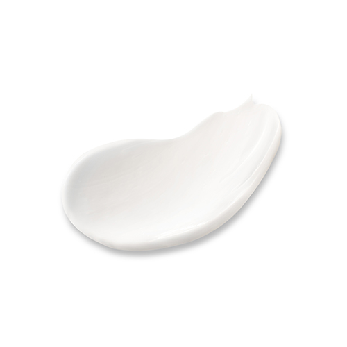 Een rijke, witte crème-veeg van de Tensolift Neck Cream die de dikke textuur laat zien.
