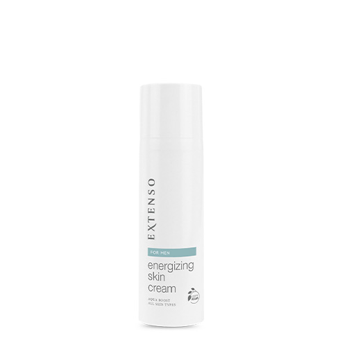 Witte flacon Extenso For Men Energizing Skin Cream voor alle huidtypen