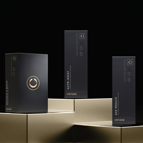 Sfeerbeeld Cenzaa Discovery Kits Ontdek de producten van Cenzaa in miniatuurset