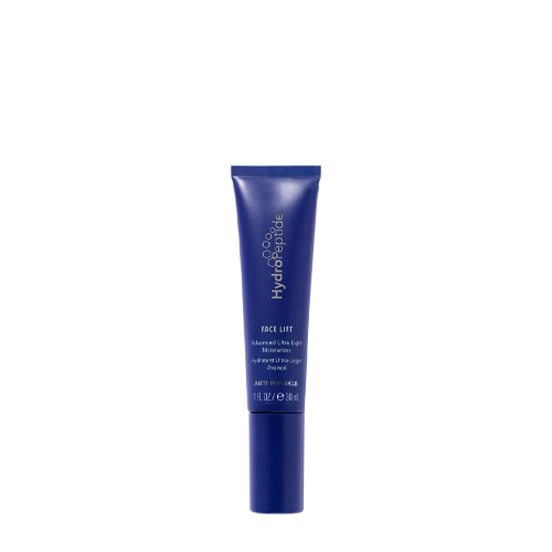 HydroPeptide Face Lift Advanced Ultra Light Moisturizer tube van 30ml in het blauw met anti wrinkle formule
