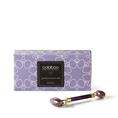 OOLABOO gemstone beauty roller Amethist