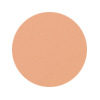 Een ronde swatch van Jane Iredale Enlighten Plus Under-eye Concealer in de kleur No. 1. De egale, ronde kleurstaal toont de lichte perzik-roze tint van de concealer.