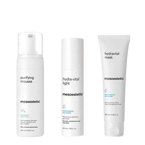 Mesoestetic Skincare set oily skin