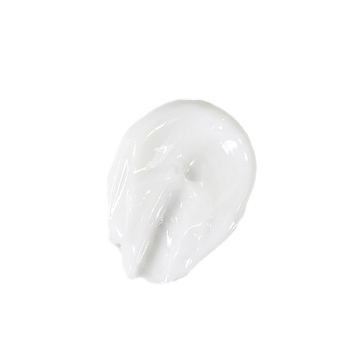 Witte crème textuur van de Jane Iredale BeautyPrep Face Moisturizer op een lichte achtergrond