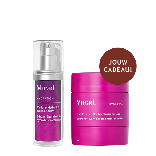 Murad Cellular Hydration Repair Serum met een gratis Lipid Enriched Double Cleansing Balm als cadeau