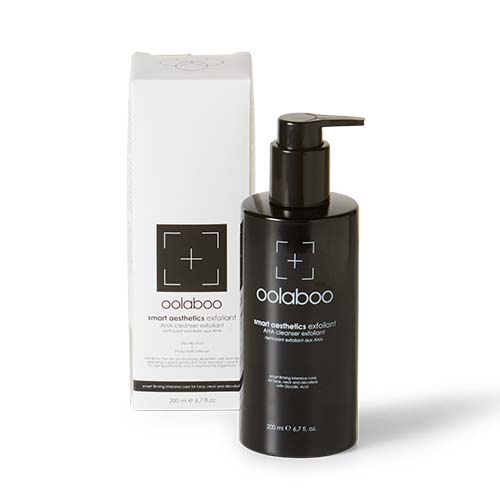 OOLABOO SMART aesthetics AHA cleanser exfoliant 200ml