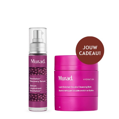 Murad Revitalixir Recovery Serum met een gratis Lipid Enriched Double Cleansing Balm als cadeau