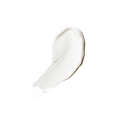Witte textuur van de Murad Renewing Cleansing Cream gezichtsreiniger op een witte achtergrond