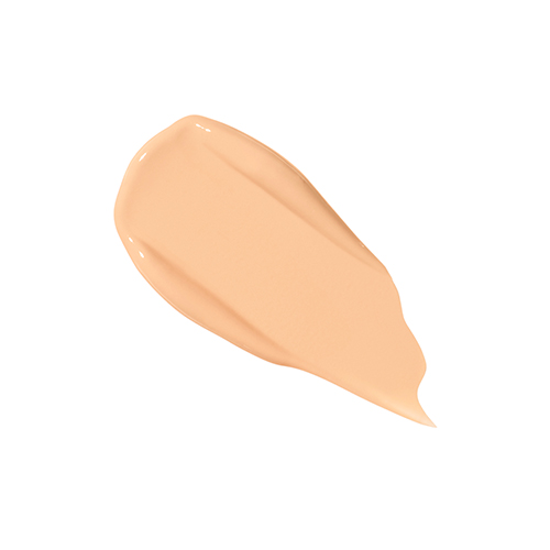 Een uitsmering van de vloeibare concealer in de kleur L3 op een witte achtergrond