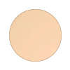 Ronde swatch van de Jane Iredale Skintuition in de tint 10 Fair op een strakke witte achtergrond.