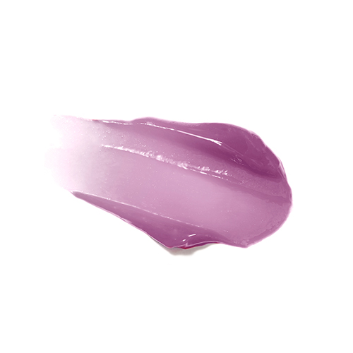Glanzende textuur veeg van de Jane Iredale HydroPure Hyaluronic Lip Gloss Tourmaline.