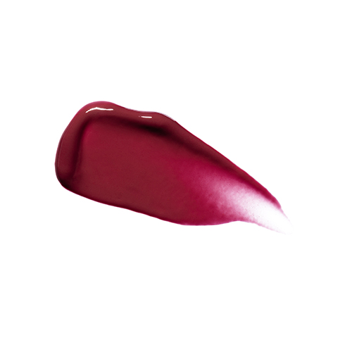 Een kleurstaal van de HydroPeptide lipgloss in de tint Berry Breeze op een witte achtergrond