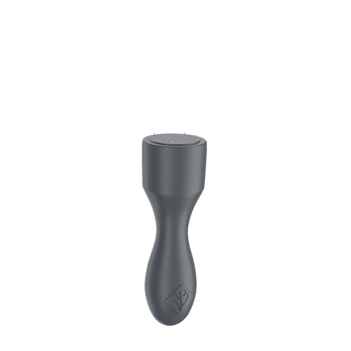 Productfoto van de compacte, donkergrijze Environ Focus Care Skin Tech+ Cosmetic Focus-CIT stempel voor specifieke gezichtsgebieden.