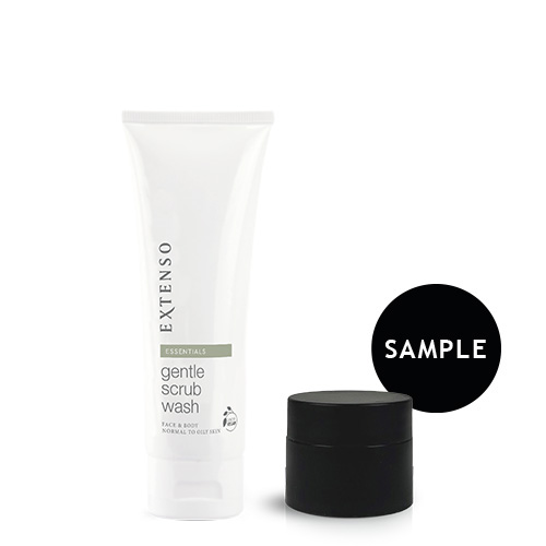 Extenso Gentle Scrub Wash Sample Extenso Gentle Scrub Wash Sample