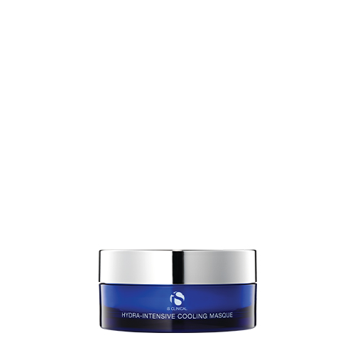 Blauwe pot van iS Clinical Hydra-Intensive Cooling Masque verfrissend en hydraterend gezichtsmasker 120g