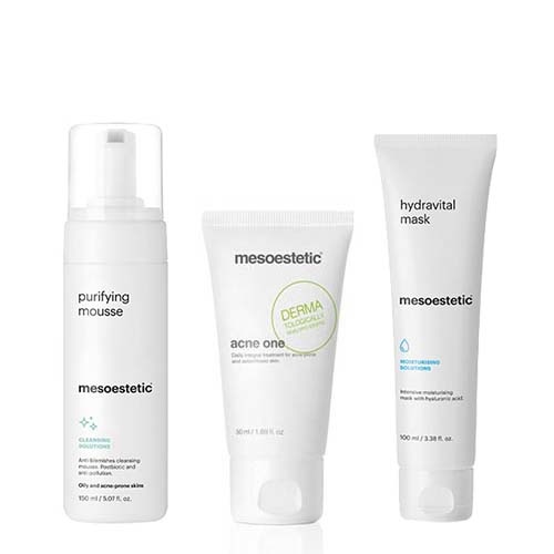 Mesoestetic Huidverzorgingsset vette huid