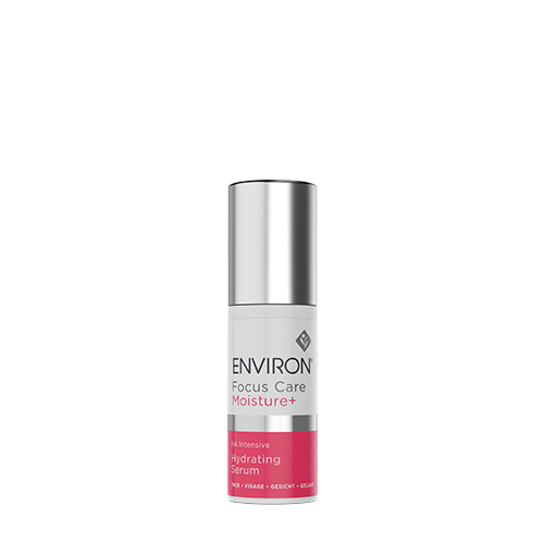Productfoto van een 30ml flacon Environ Focus Care Moisture+ HA Intensive Hydrating Serum.
