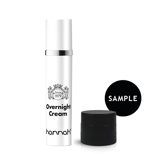 hannah Overnight Cream Sample hannah Overnight Cream Sample