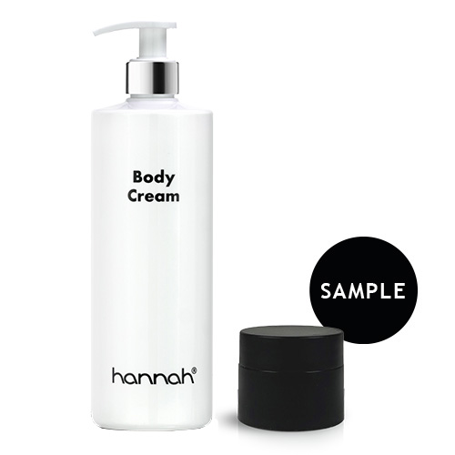 hannah Body Cream Sample hannah Body Cream Sample