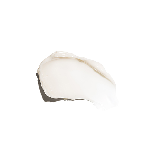 Een veeg witte HydroPeptide Power Lift crème getoond op een egale achtergrond.
