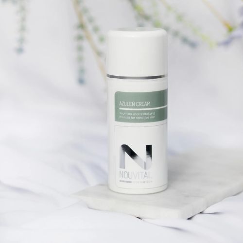 Nouvital Azulen Cream beschermt de huidbarrière verzachtende-en-ontstekingsremmende-eczeemcreme