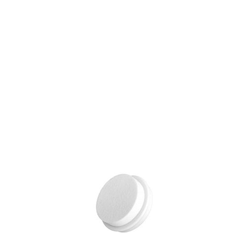 Witte latex spons opzetborstel van Extenso op een witte achtergrond