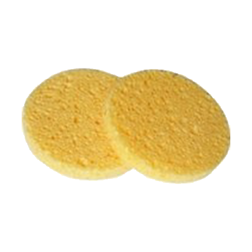 Cleanse your face with a cleansing sponge