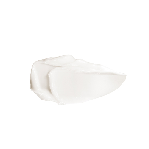 Een close-up weergave van de zachte, witte textuur van de Natura Bissé Essential Shock Intense Elastin Cream.