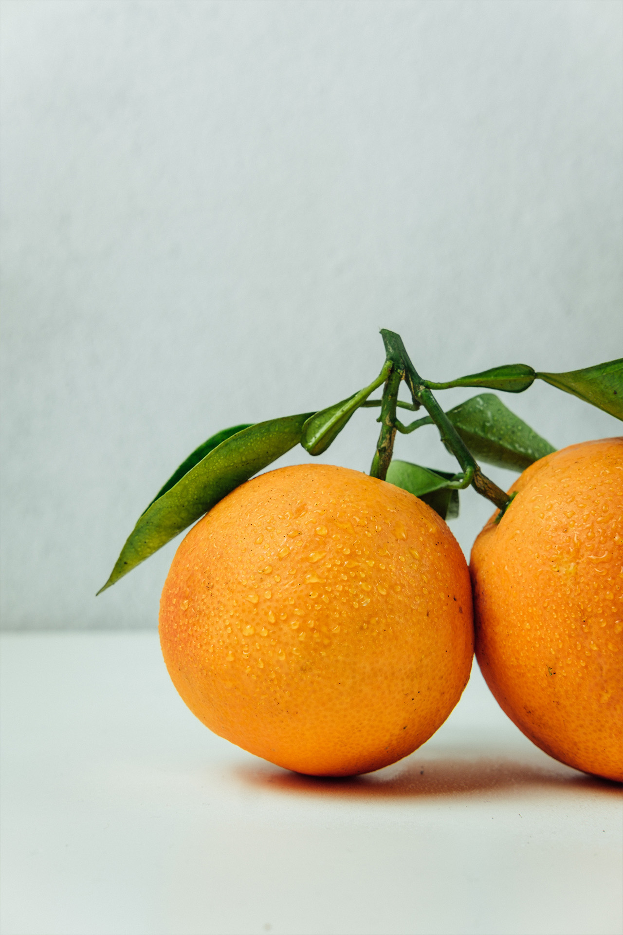 Vitamine c als cosmetica ingrediënt Trosje sinaasappels