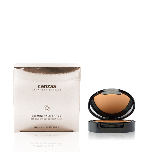 Cenzaa CC Minerals SPF30 - Honey Velvet Finish