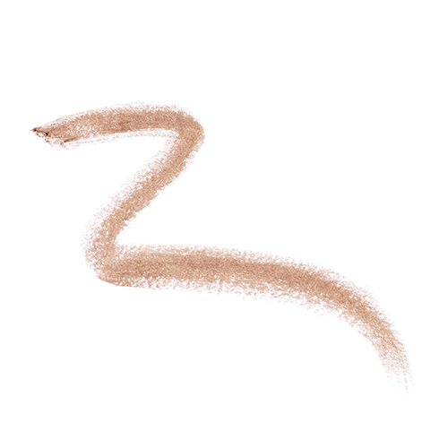 Zachte golvende poederveeg van de Jane Iredale PureBrow BrowPowder in de kleur Ash Blonde op een witte achtergrond.