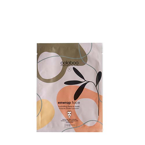 OOLABOO ENWRAP hydrating face & neck fleece mask 1st